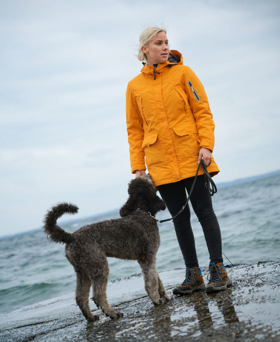 Owney Dames Winterparka Albany Groen S