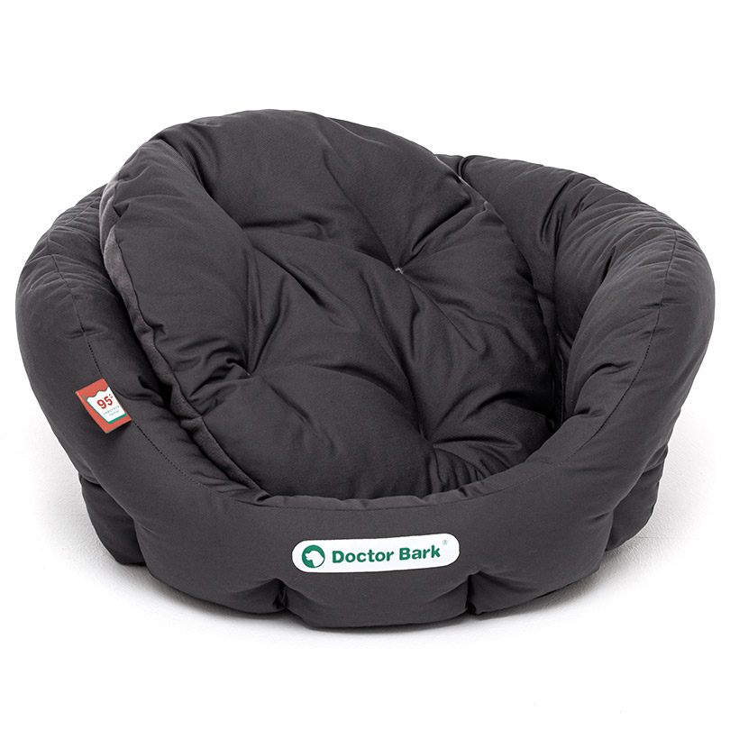 Doctor-Bark-hundenbed-nest-grijs-s-4 Doctor Bark hondenbed NEST grijs
