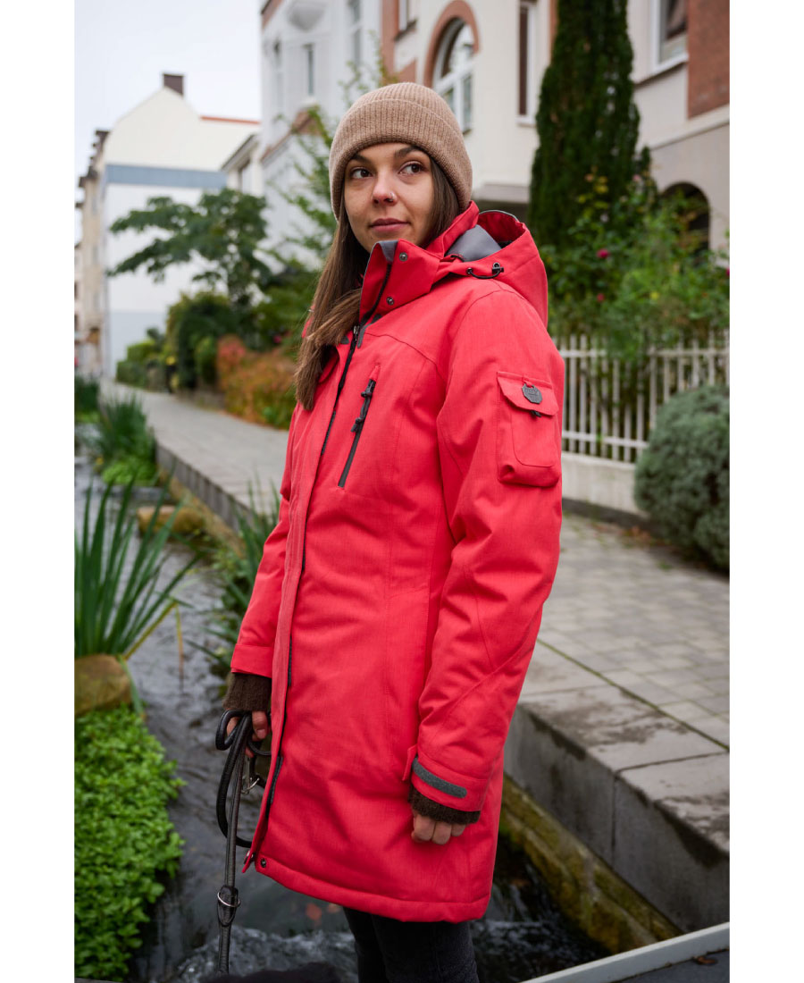 Owney Dames Winterparka Arctic Grijs