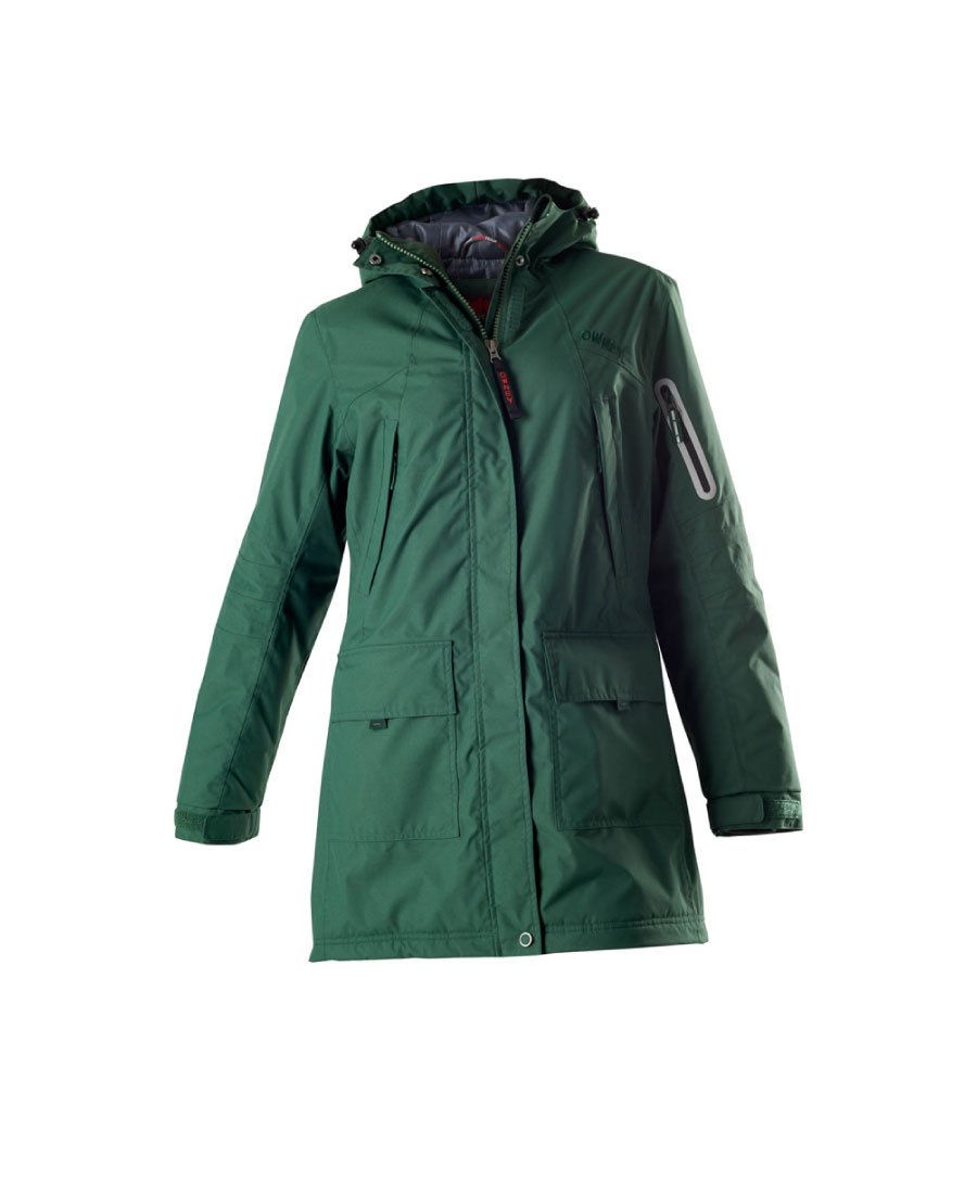 Owney Dames Winterparka Albany Groen S