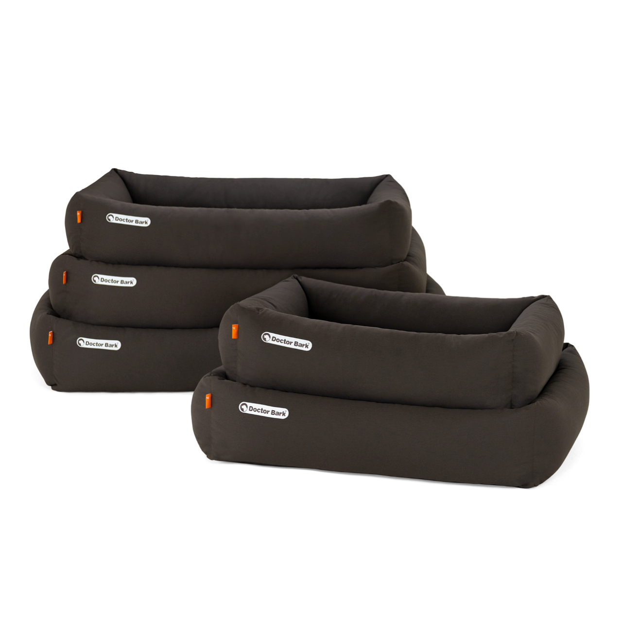 Doctor-Bark-hondenbed-met-orthopaedisch-kussen-wasbar-bruin-xxl-01 Doctor Bark hondenbed Bruin