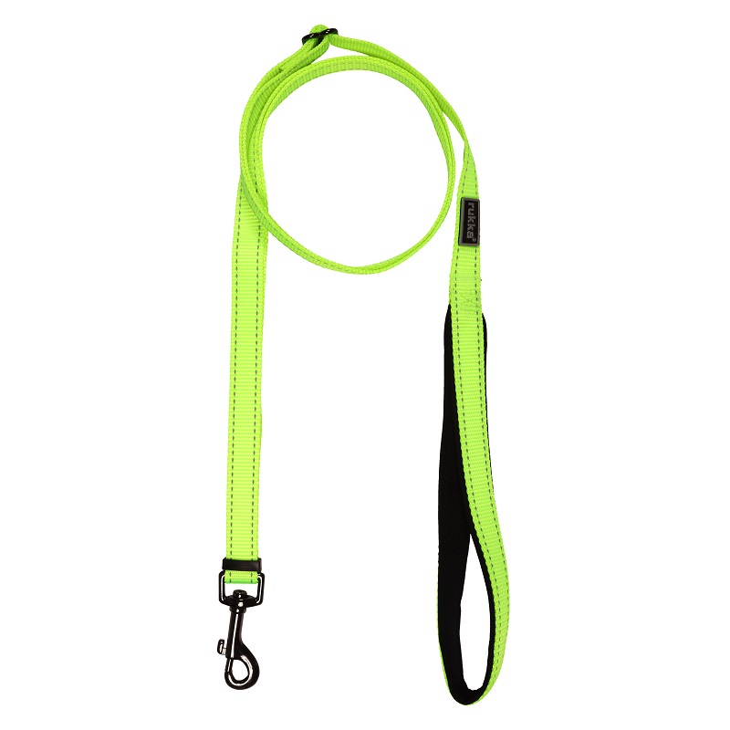 Rukka Pets Bliss Neon Riem, Neon Geel