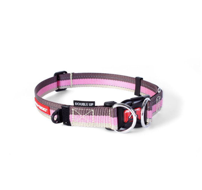 EzyDog Double Up Halsband Bubble Gum