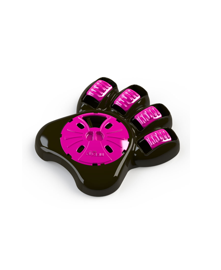 Aikiou Interactive Bowl Pink