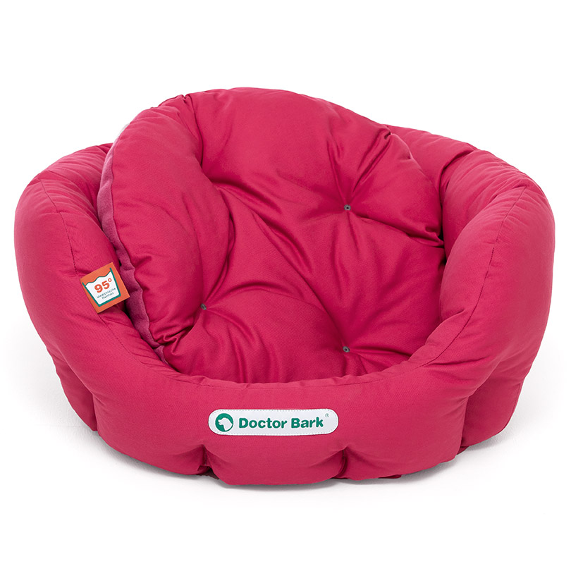 Doctor-Bark-hondenmand-nest-s-4 Doctor Bark hondenbed NEST Pink