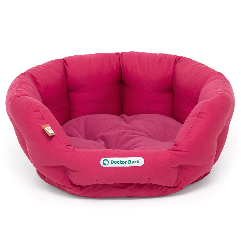 Doctor-Bark-hondenmand-nest-m-1 Doctor Bark hondenbed NEST Pink