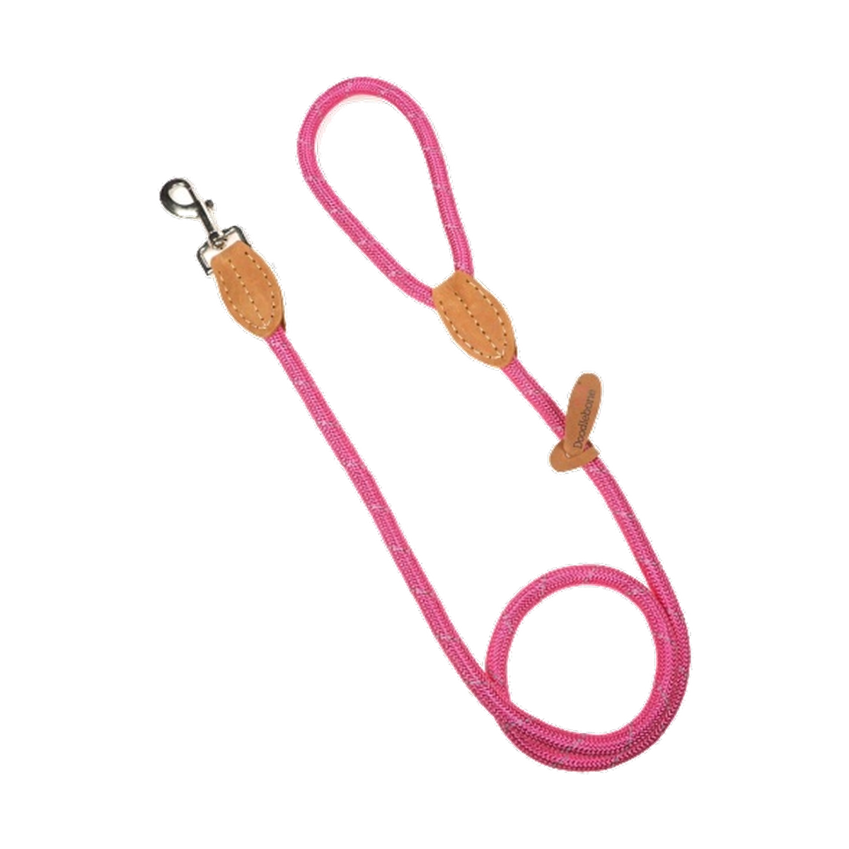 Doodlebone Rope Leash Pink