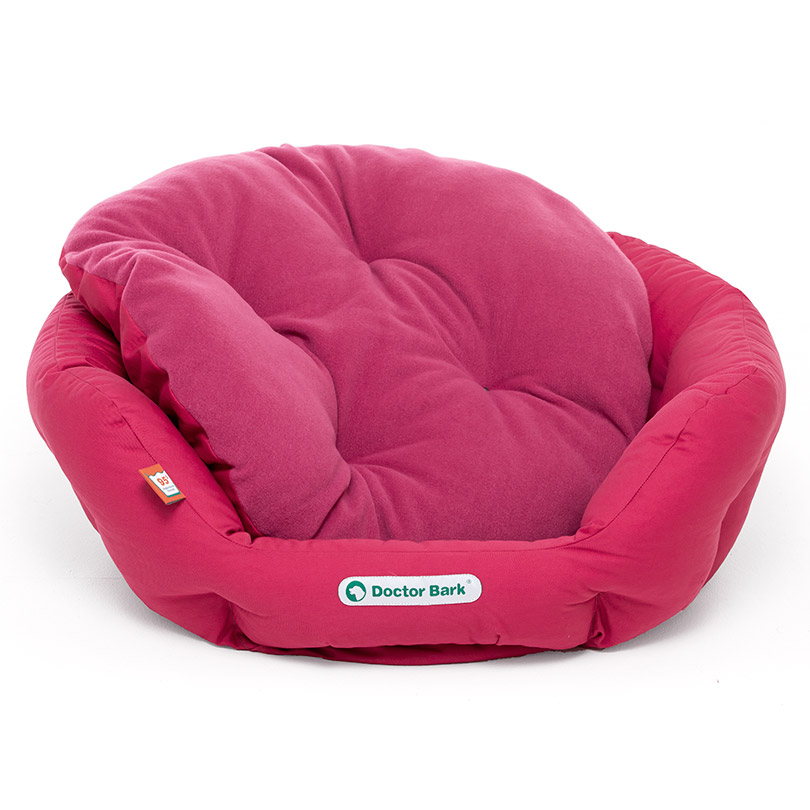 Doctor-Bark-hondenmand-nest-m-3 Doctor Bark hondenbed NEST Pink