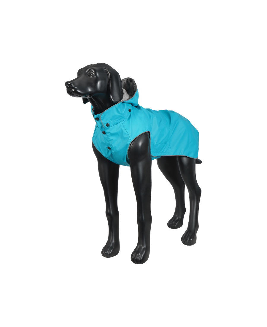 Rukka Pets Stream Hondenregenjas Turquoise