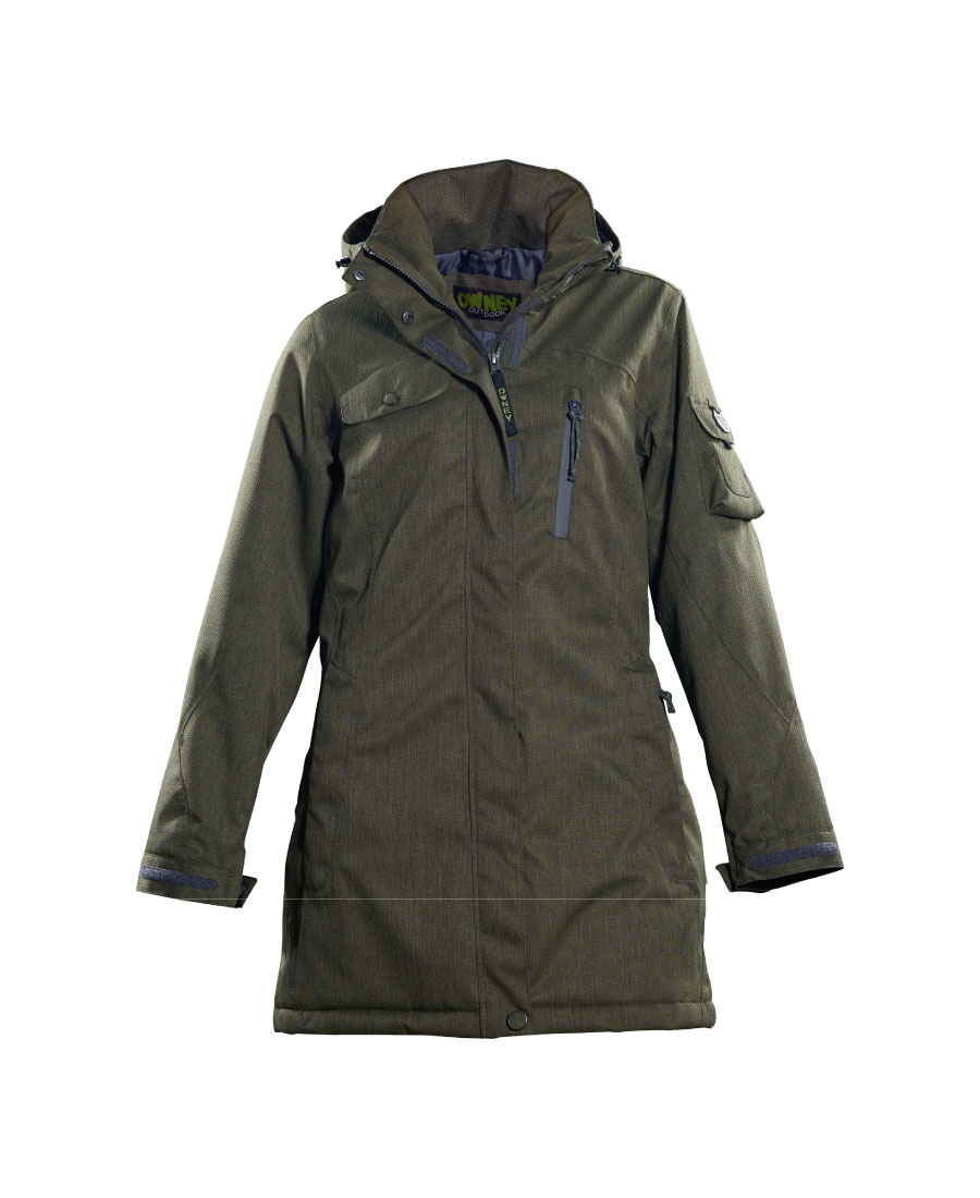 Owney Dames Winterparka Arctic Grijs