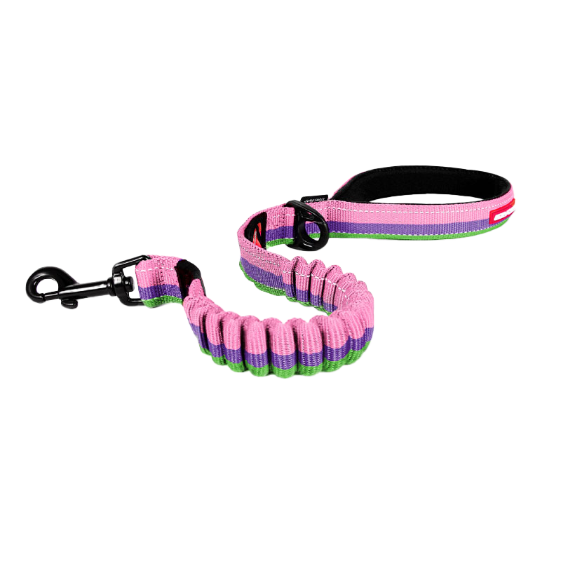 EzyDog Riem Zero Shock Bubble Gum 64cm