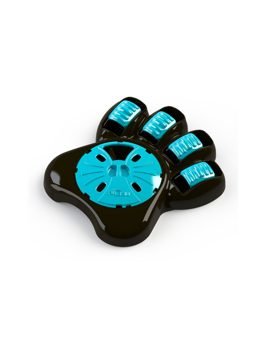 Aikiou Interactive Bowl Blauw