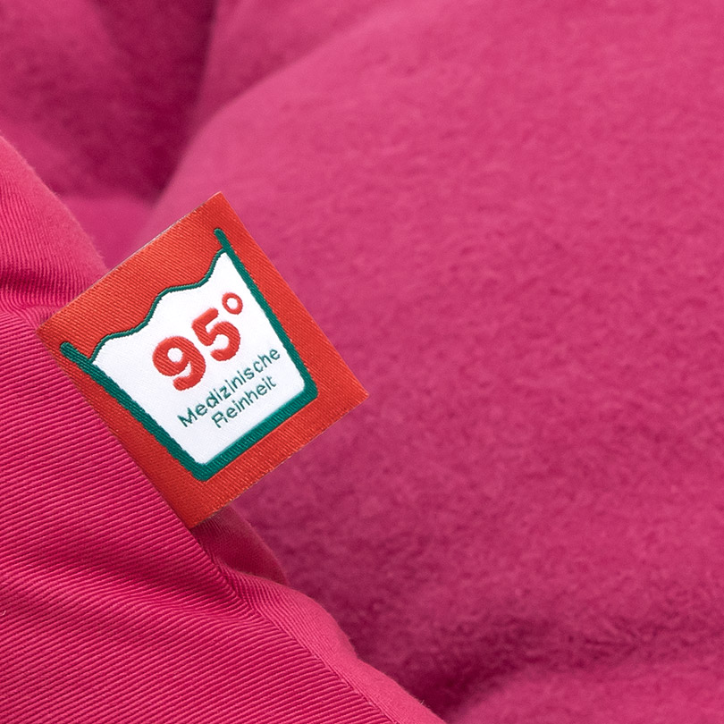 Doctor-Bark-hondenmand-nest-details Doctor Bark hondenbed NEST Pink