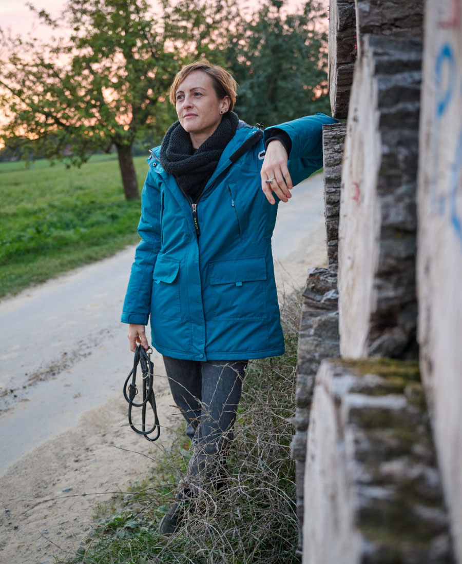 Owney Dames Winterparka Albany Groen S