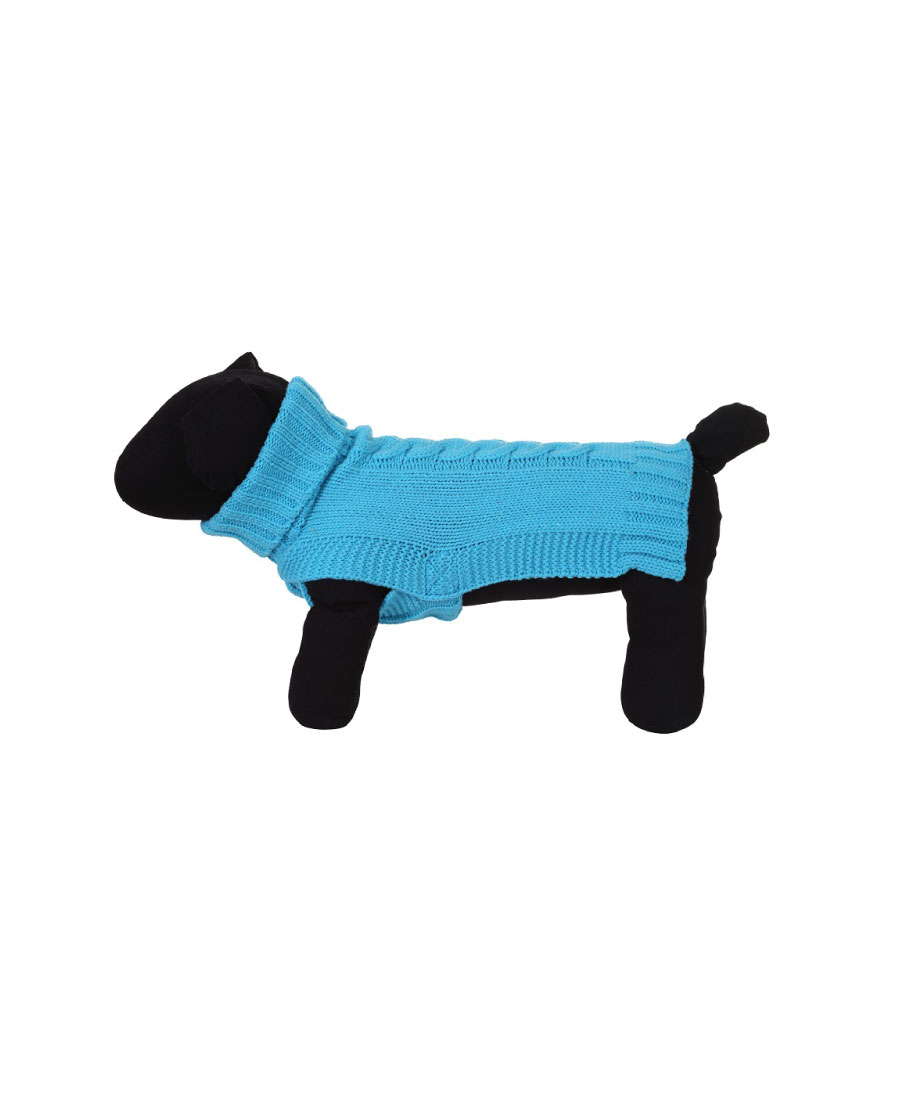 Rukka Pets Wooly Trui Aqua Rukka Pets Wooly Trui Aqua