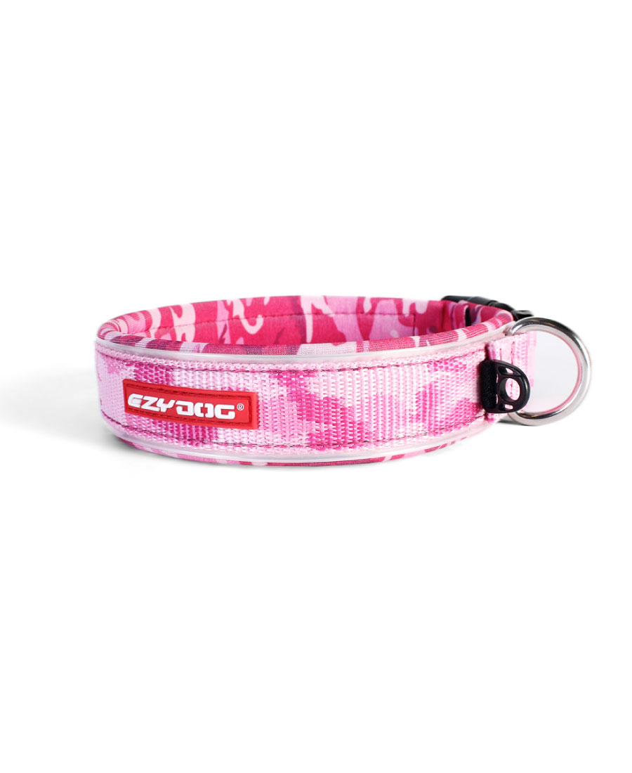 EzyDog Neo Classic Halsband Pink Camo