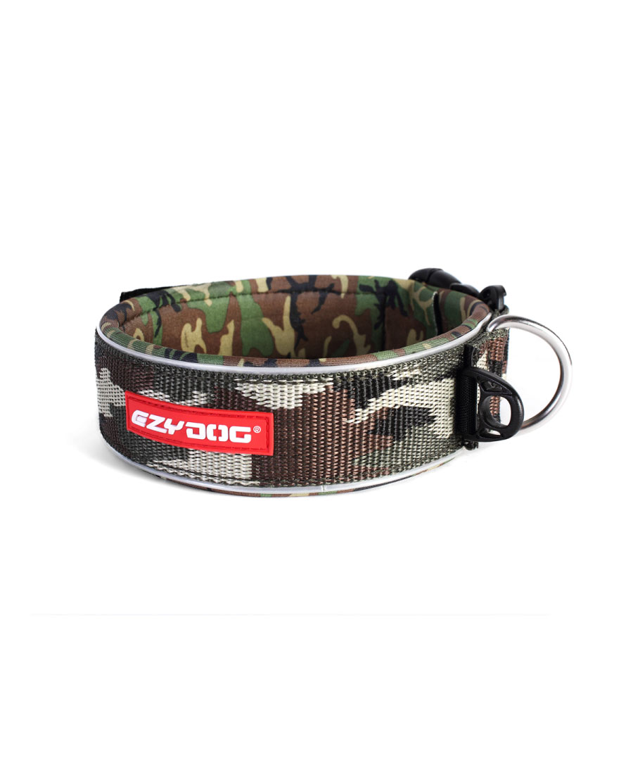 EzyDog Neo WIDE Halsband Pink Camo