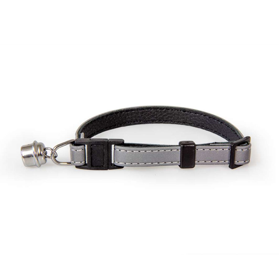 Das Lederband Kattenhalsband met Clicksluiting