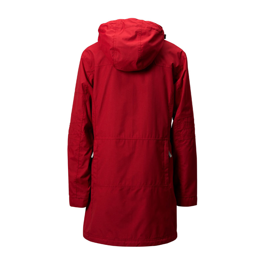 OWNEY Arnauti Dames Outdoor Regenjas Dark Red S