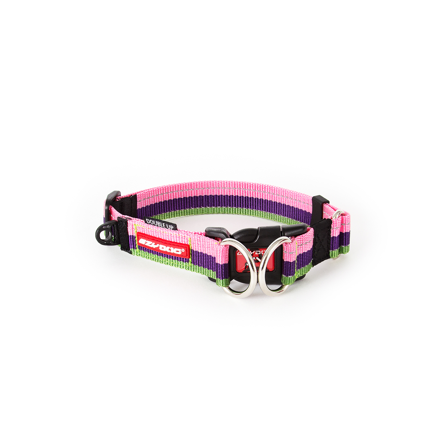 EzyDog Double Up Halsband Bubble Gum