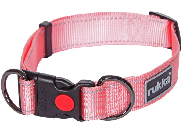 Rukka Pets Bliss Halsband, licht roze