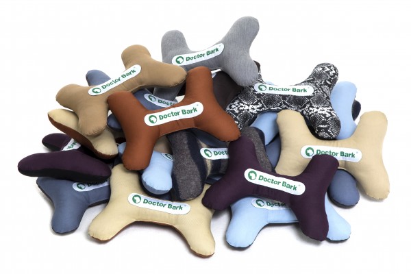 Doctor Bark Toy Bone One Size - diverse kleuren
